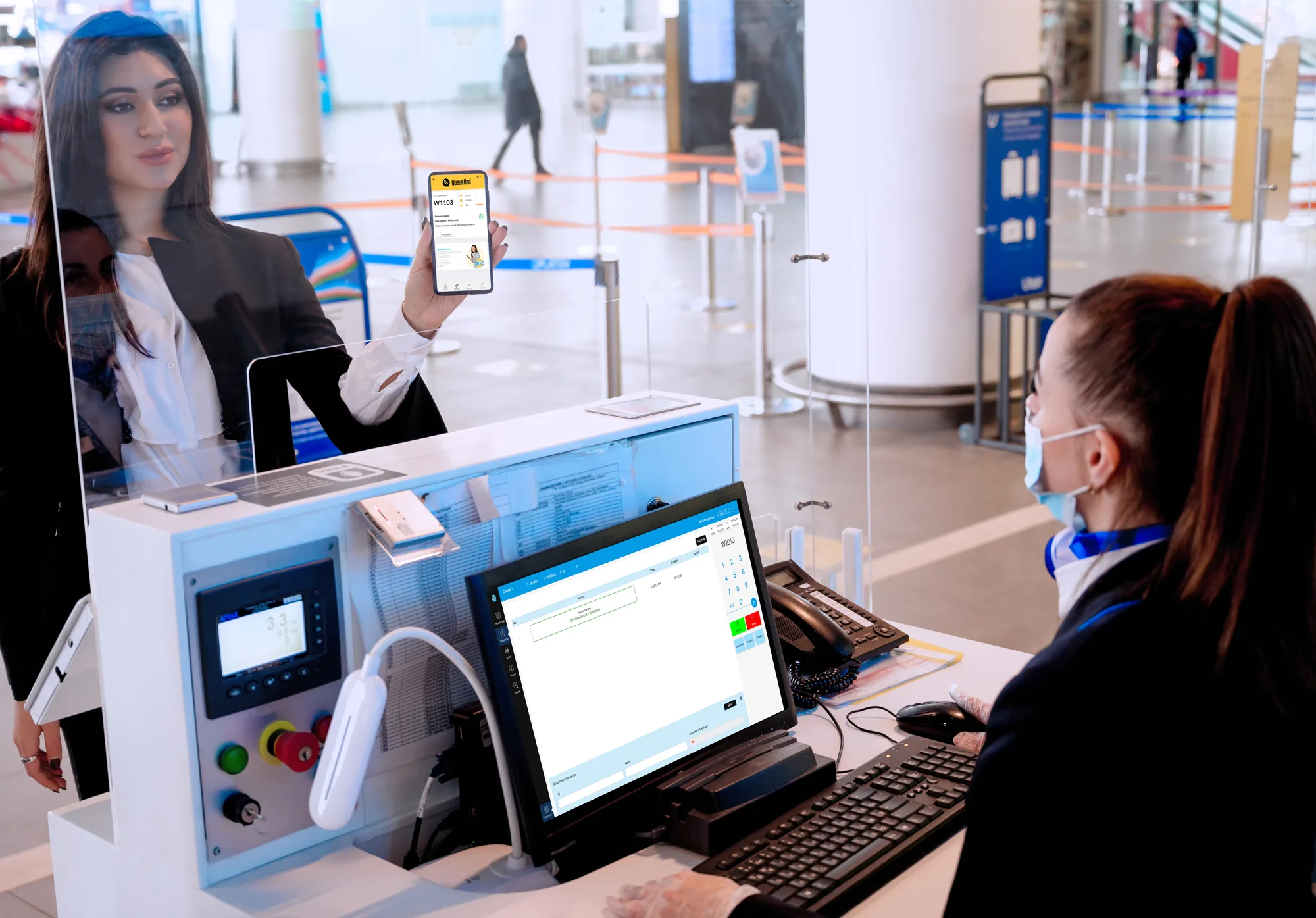 Queue Management System for Banks