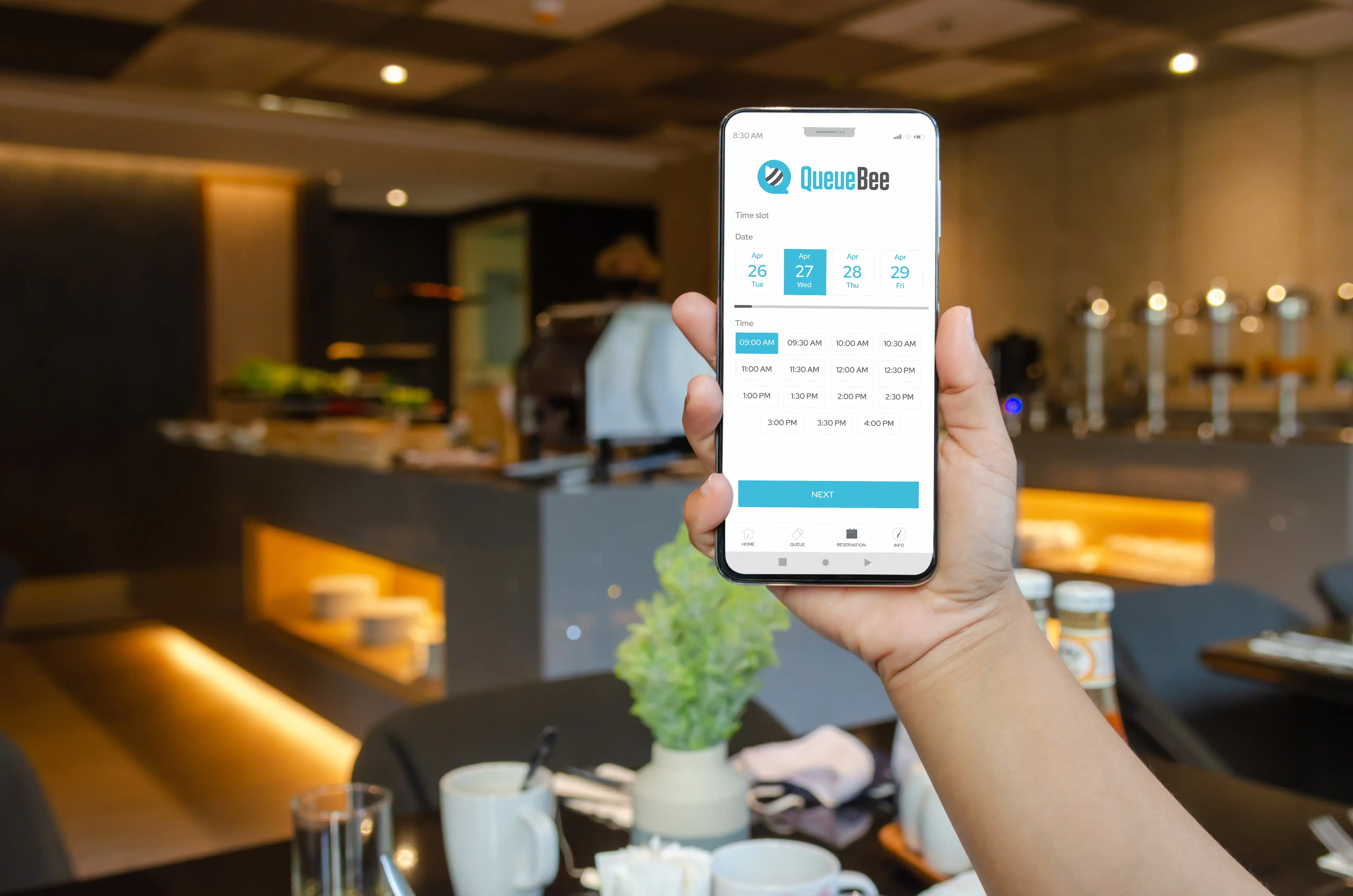 Table Reservations All-In-One QMS System