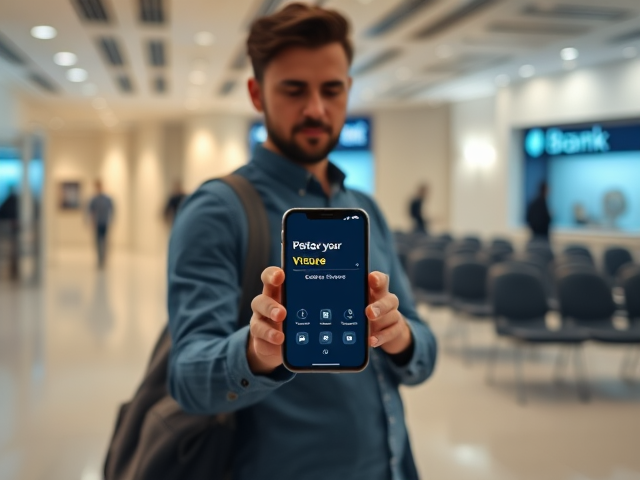 Virtual Queue System for Banks