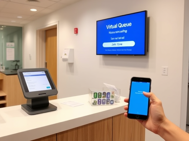 Hybrid Queue System For Clinics