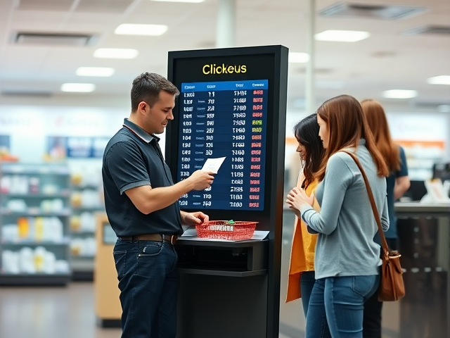Physical Queue System for Retail