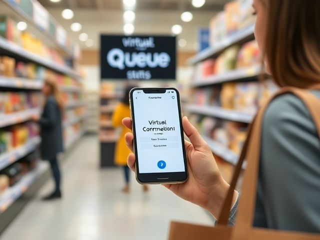Virtual Queue System for Retail