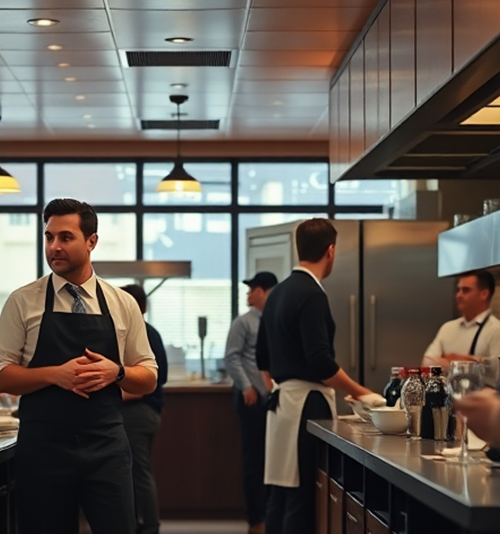 Enhanced staff efficiency in restaurants