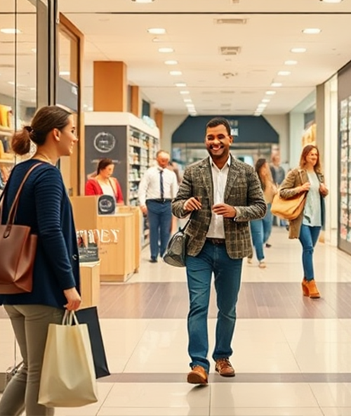 Smart crowd management techniques for retail stores