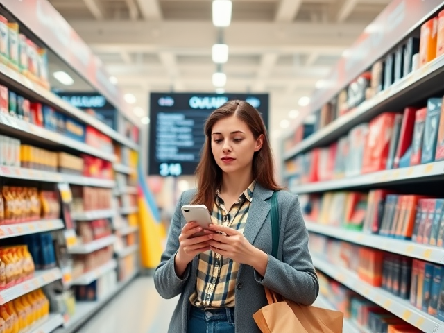 Virtual queuing system for retail stores