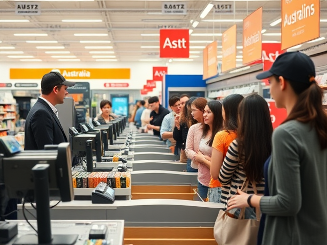 Reduce checkout waiting time in Australian retail stores with retail queuing systems