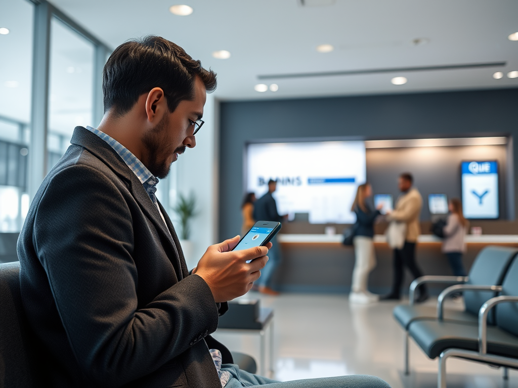 Benefits of Hybrid Queuing Systems for Australian Banks