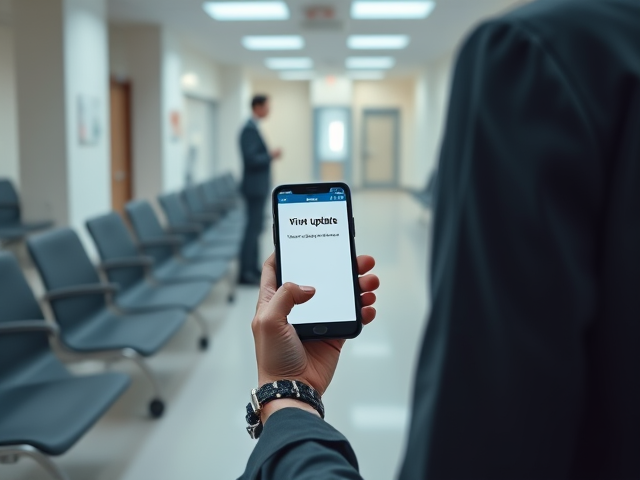Virtual waiting lines for healthcare