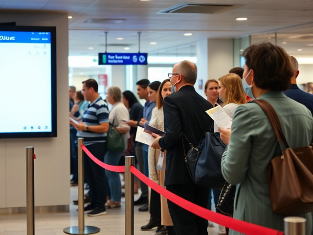 Queue Management System vs Manual Waiting Lines comparison
