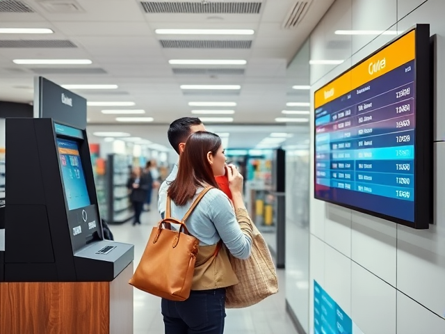 Hybrid Queue System For Shopping Centres