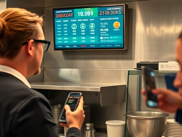 Real-time queue status dashboard