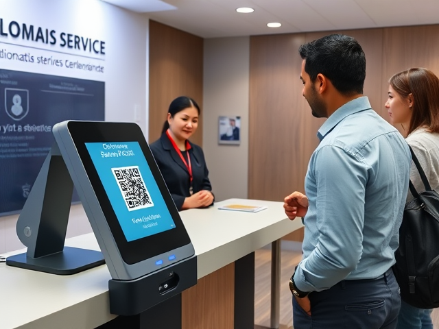 embassy appointment system integration and smart check-in