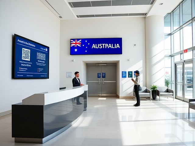 diplomatic queue management Australia solutions for consulates and embassies