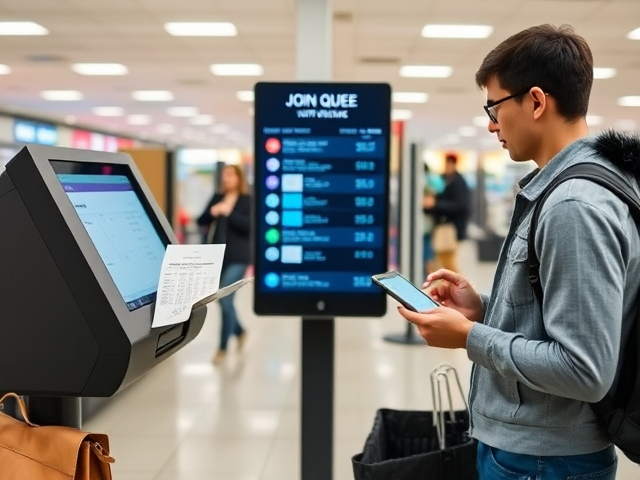 Hybrid queue management system for Australian businesses